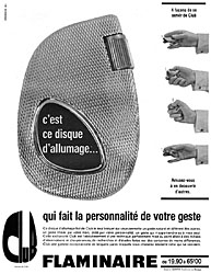 Advert Flaminaire 1963