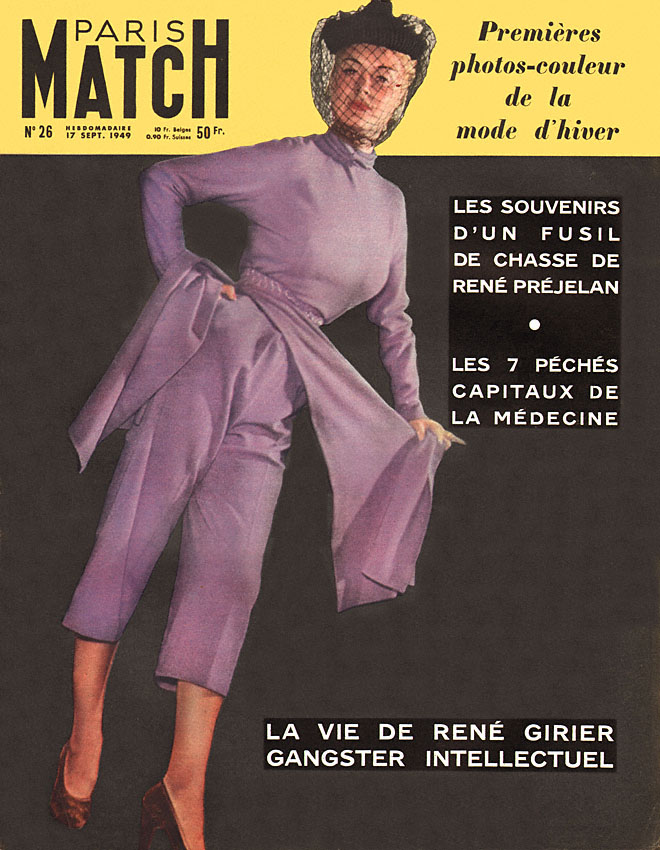 Paris match issue 26 from September 1949