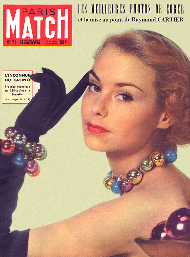 Paris match issue 71 from July 1950