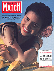 Paris Match cover issue 81 from October 1950