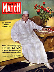 Paris Match cover issue 83 from October 1950