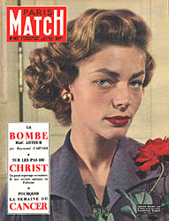 Paris Match cover issue 107 from April 1951