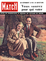 Paris Match cover issue 114 from May 1951