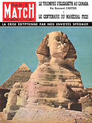 Paris Match cover issue 137 from November 1951