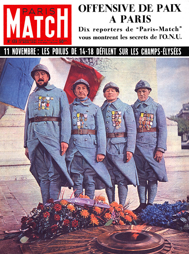 Paris match issue 139 from November 1951