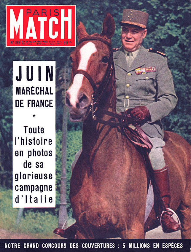 Paris match issue 166 from May 1952