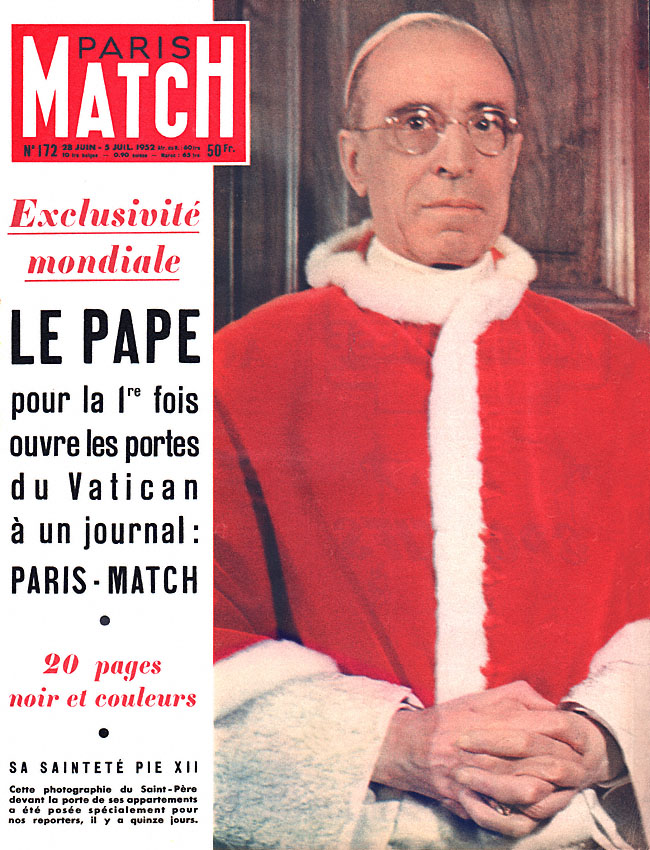 Paris match issue 172 from June 1952