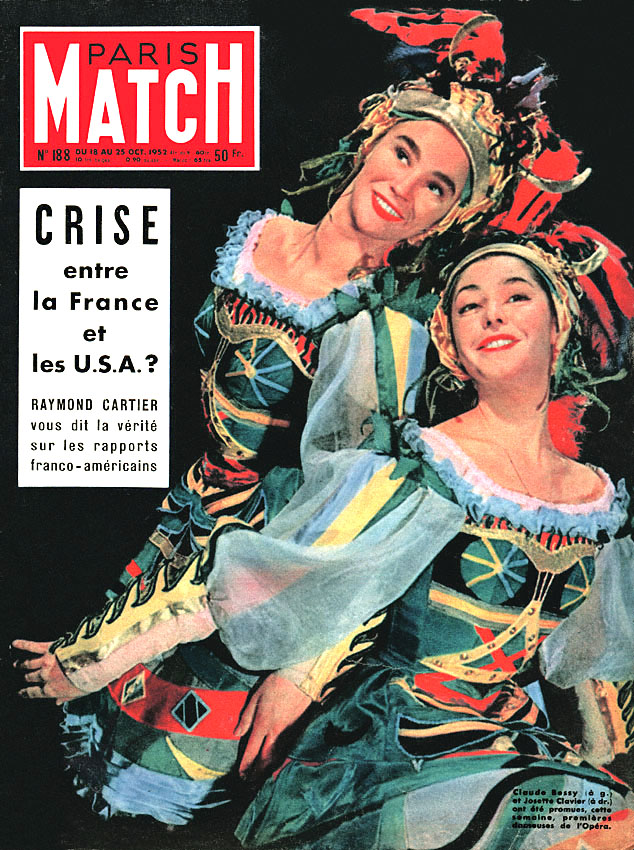 Paris match issue 188 from October 1952