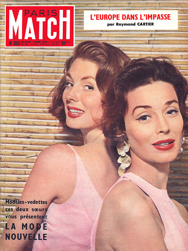 Paris match issue 283 from August 1954