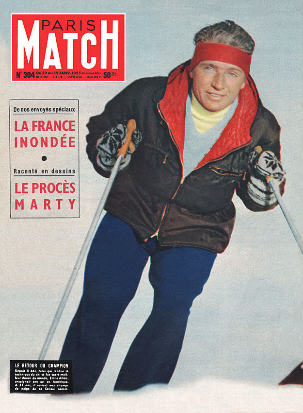 Paris match issue 304 from January 1955