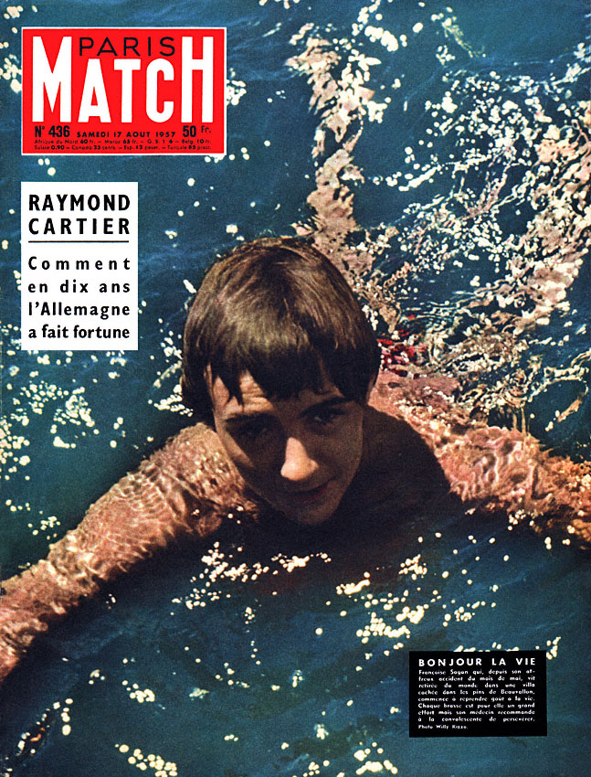 Paris match issue 436 from August 1957