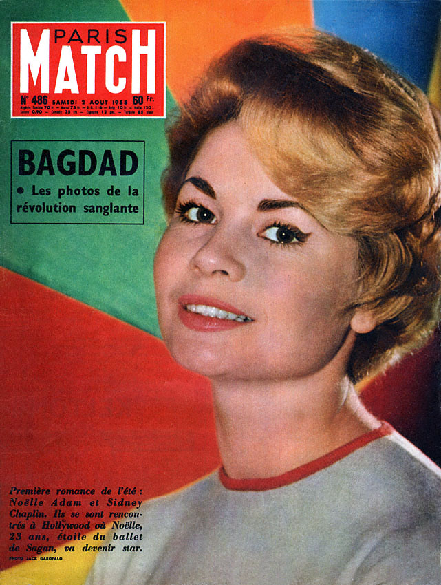 Paris match issue 486 from August 1958
