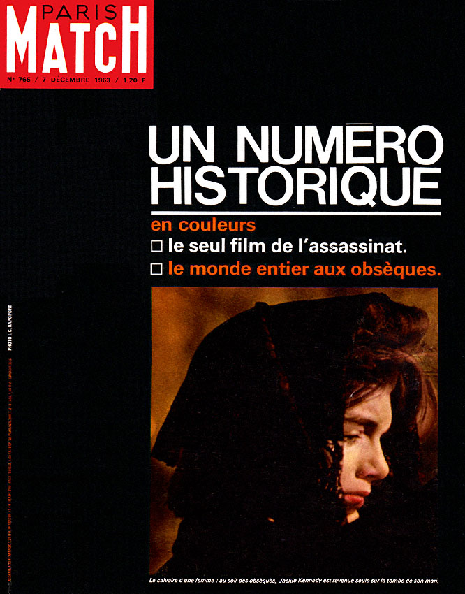 Paris match issue 765 from December 1963