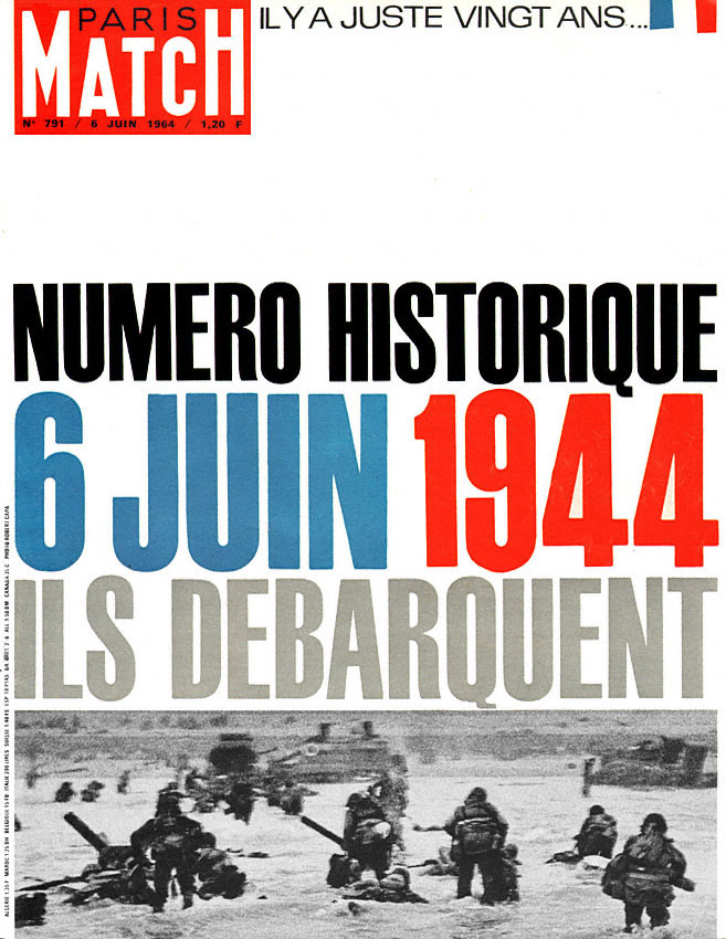 Paris match issue 791 from June 1964