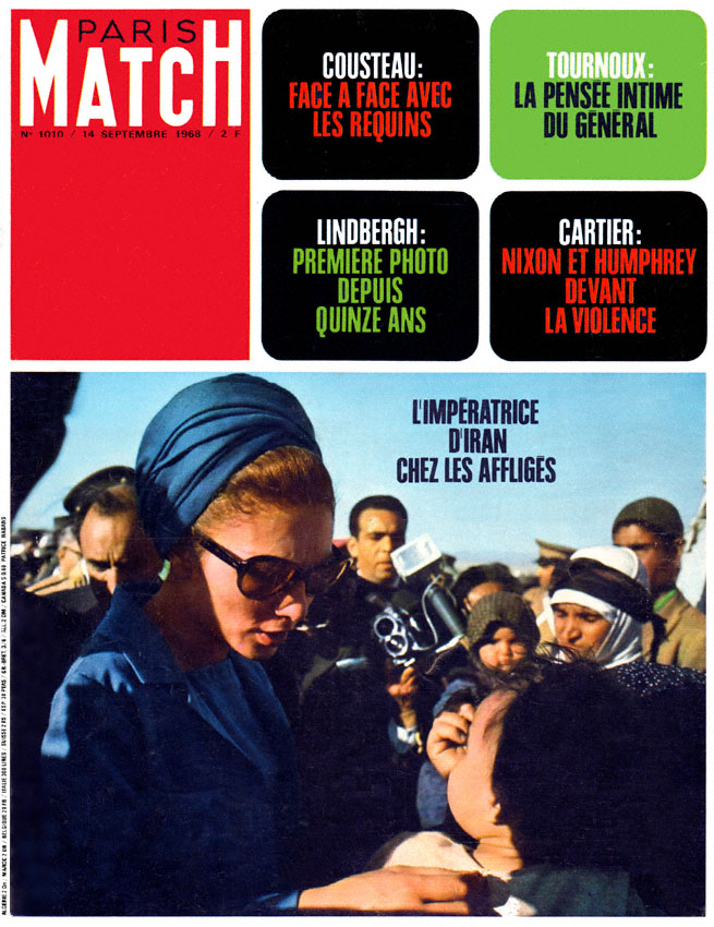 Paris match issue 1010 from September 1968