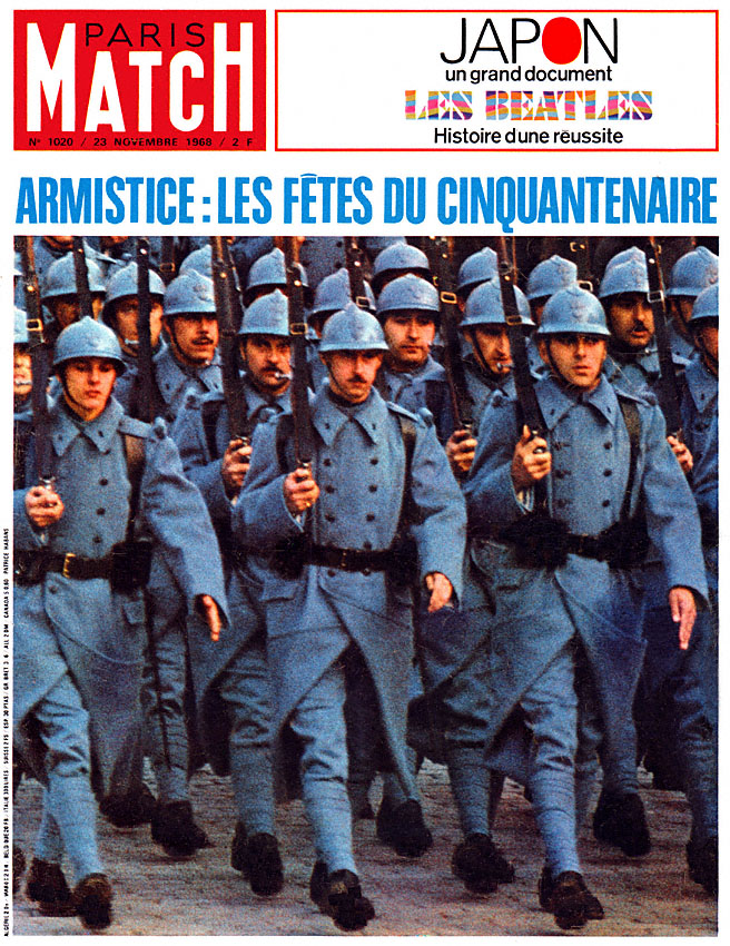 Paris match issue 1020 from November 1968