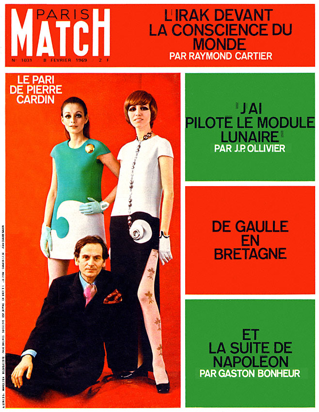 Paris match issue 1031 from February 1969