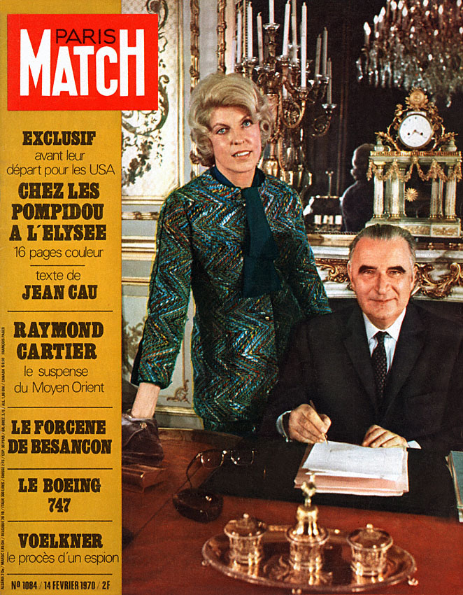 Paris match issue 1084 from February 1970
