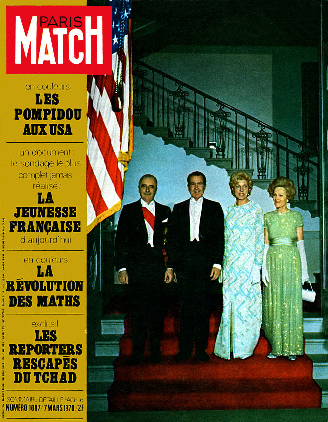 Paris match issue 1087 from March 1970