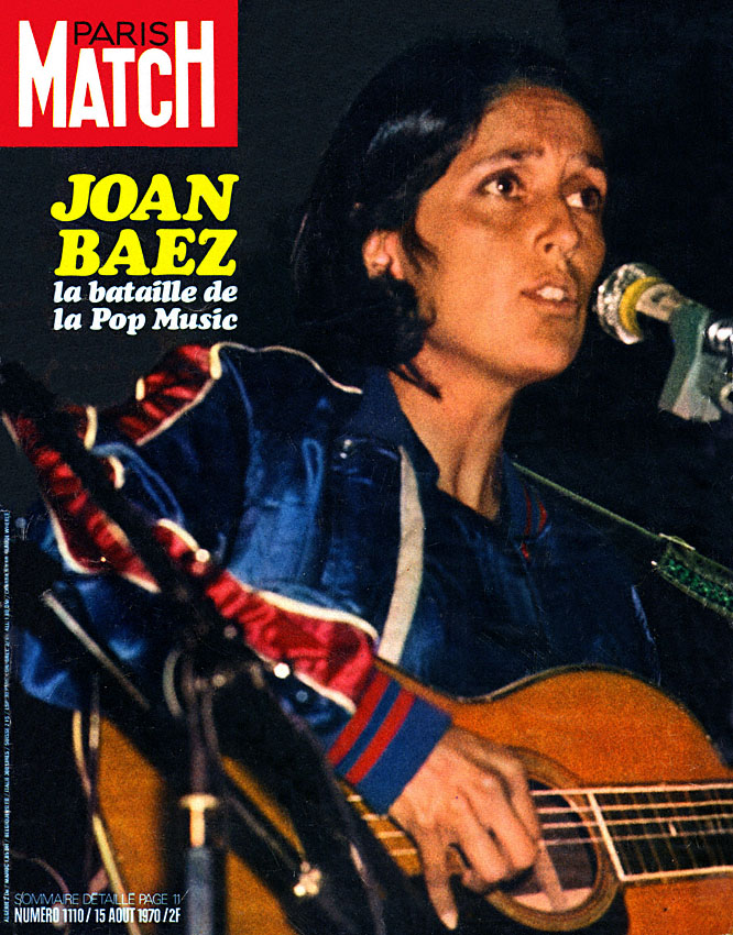 Paris match issue 1110 from August 1970