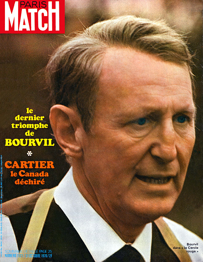 Paris match issue 1121 from October 1970