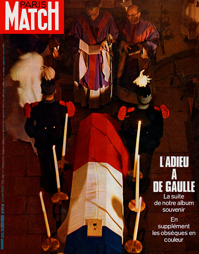 Paris match issue 1125 from November 1970