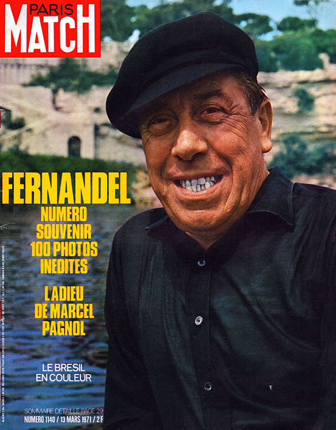 Paris match issue 1140 from March 1971