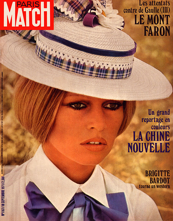 Paris match issue 1167 from September 1971