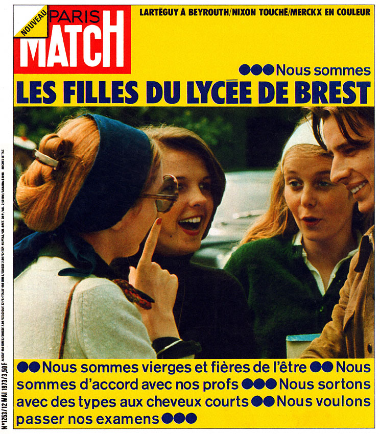 Paris match issue 1253 from May 1973