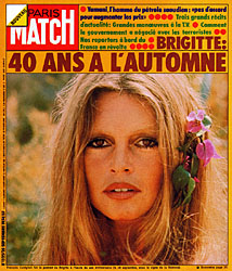 Paris Match cover issue 1325 from September 1974