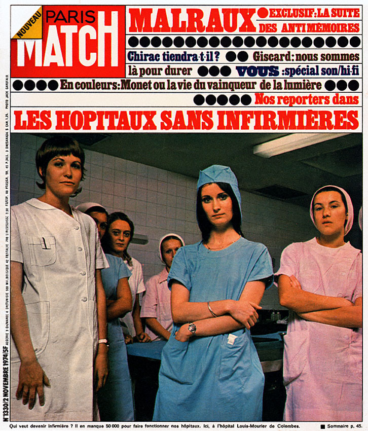 Paris match issue 1330 from November 1974