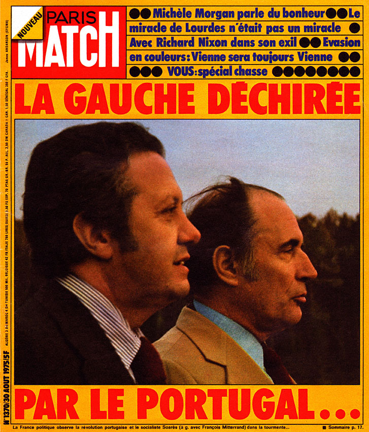 Paris match issue 1370 from August 1975