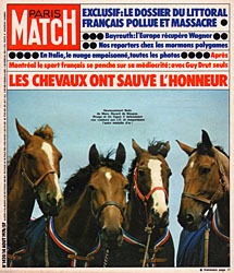 Paris Match cover issue 1420