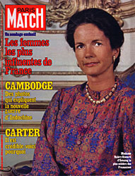 Paris Match cover issue 1494