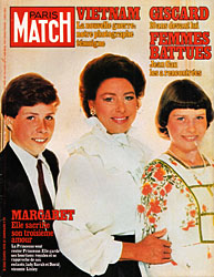 Paris Match cover issue 1508