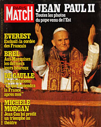 Paris Match cover issue 1535