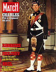 Paris Match cover issue 1537