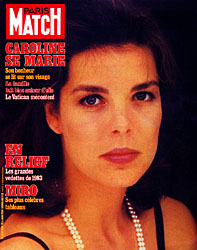 Paris Match cover issue 1806 from January 1984