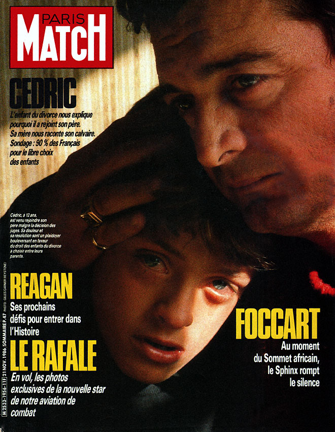 Paris match issue 1956 from November 1986