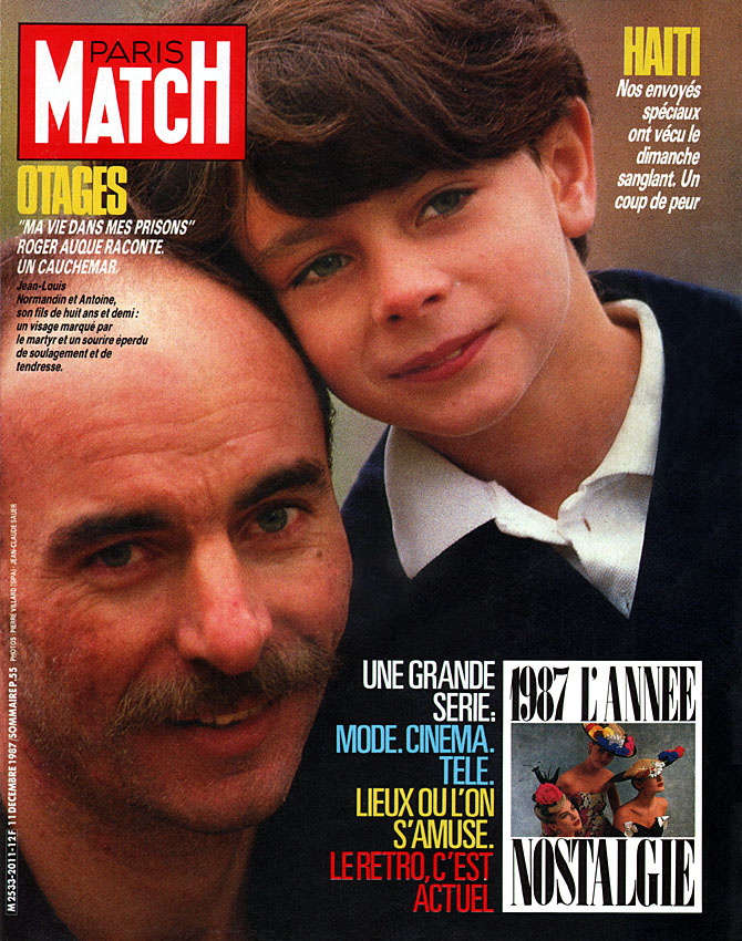 Paris match issue 2011 from December 1987