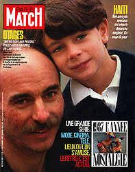 Paris Match cover issue 2011 from December 1987