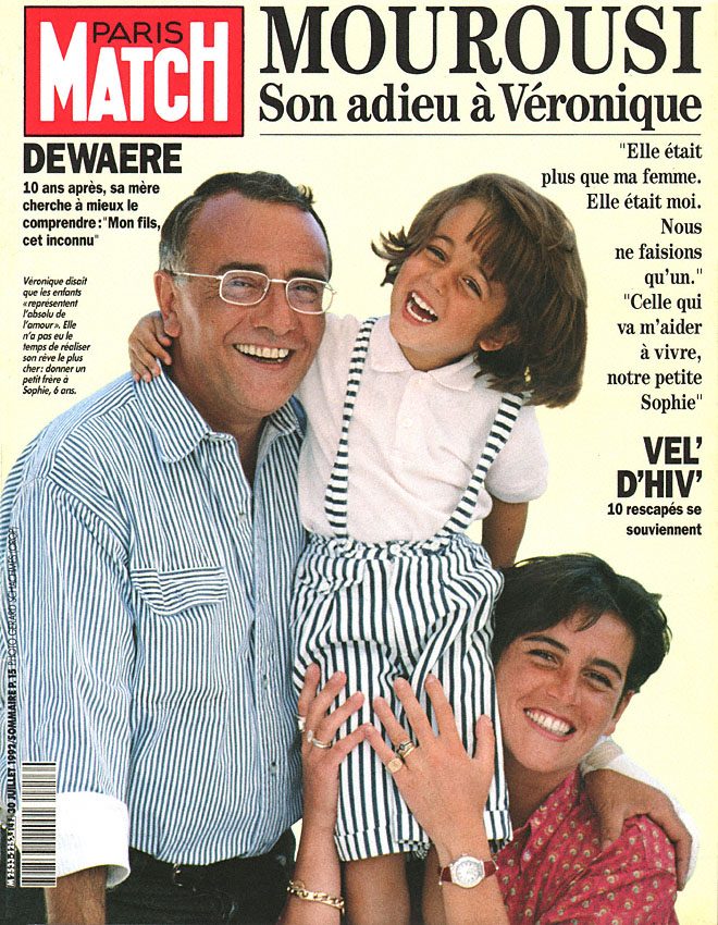 Paris match issue 2253 from July 1992