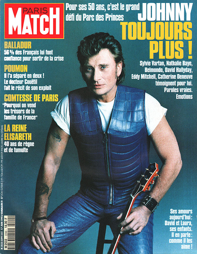 Paris match issue 2299 from June 1993