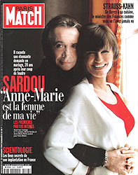 Paris Match cover issue 2626