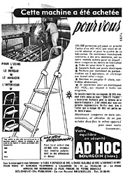 Advert Ad Hoc 1955