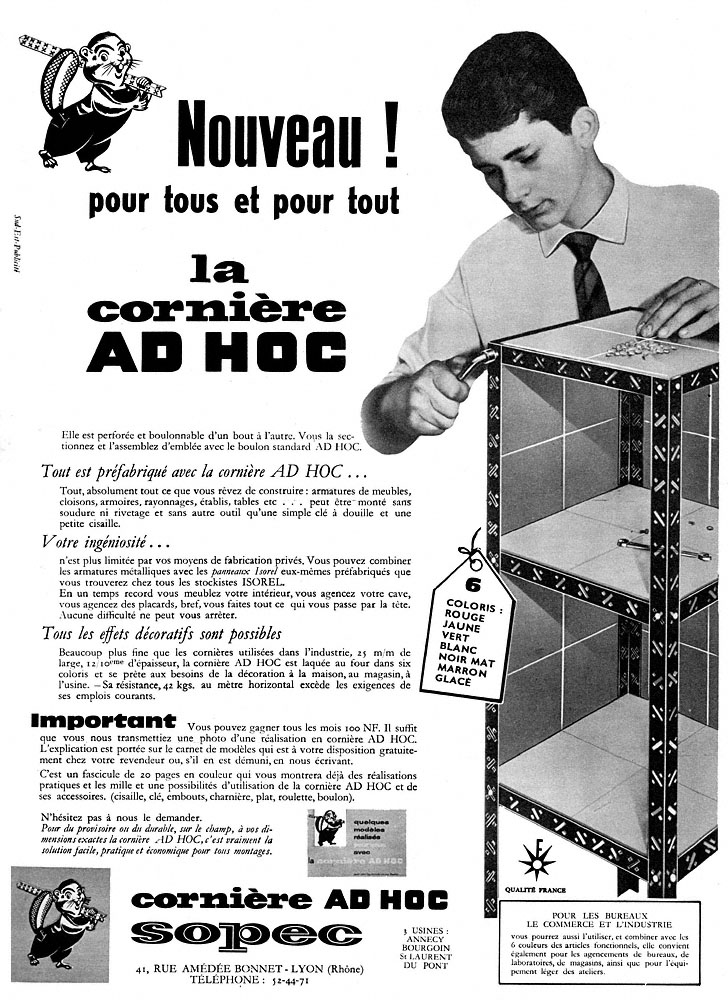 Advert Ad Hoc 1960