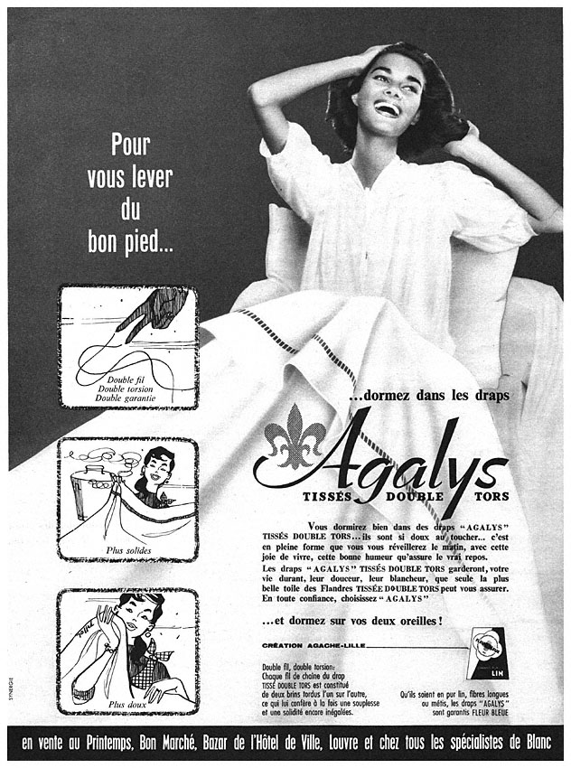 Advert Agalys 1956