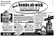 Advert Air-Wick 1953