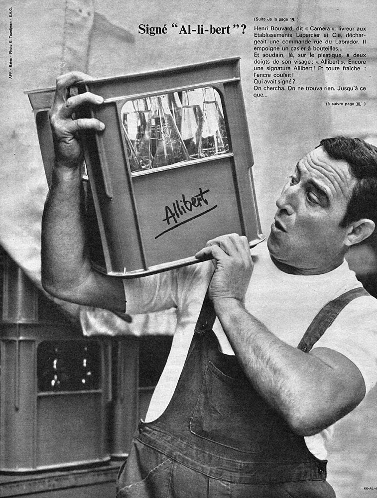 Advert Allibert 1966