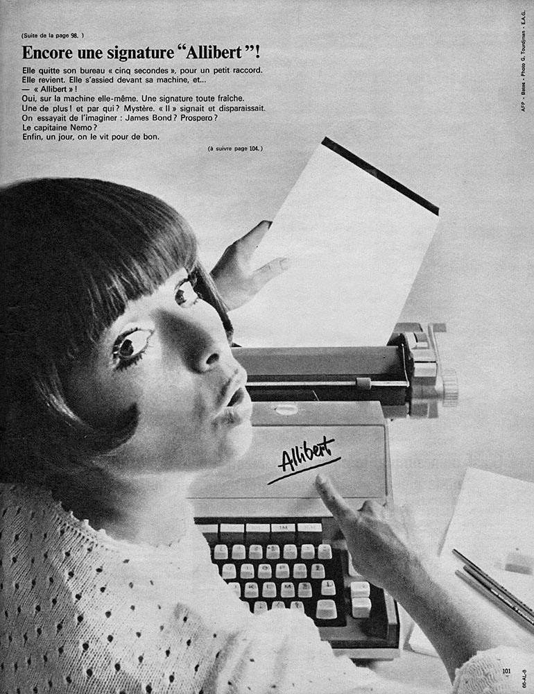 Advert Allibert 1966
